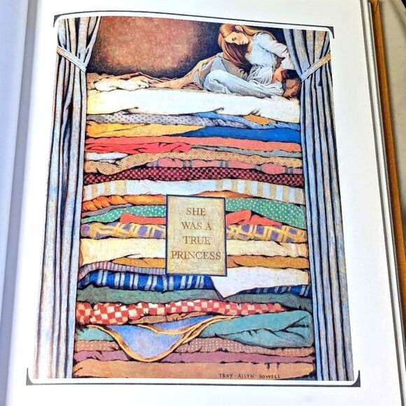 The Old Fashioned Storybook Cloth Bound Gold Edge Fairytale Volume 1985 - Picture 13 of 15